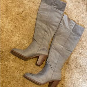 Brand new! Tan knee high boots